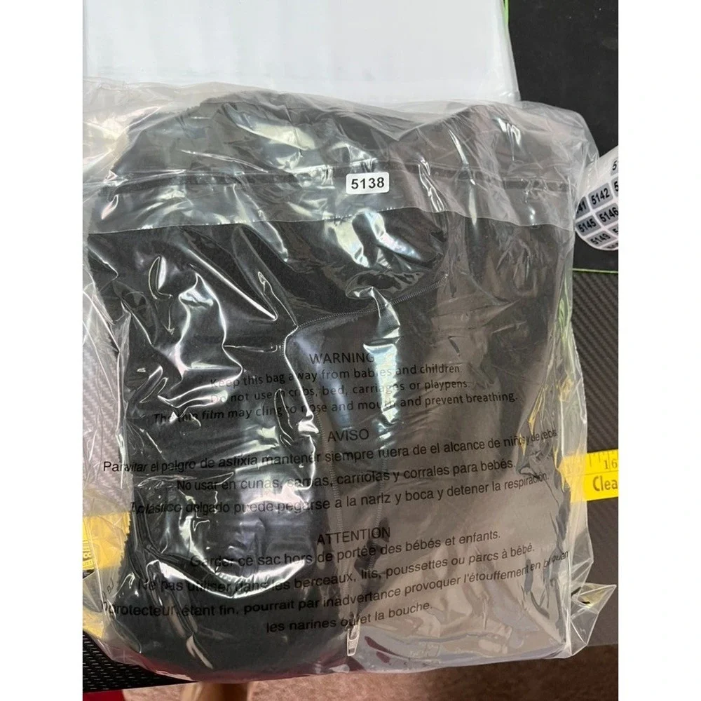 Patagonia Capilene Black Fleece 1/4 zip Polyester Long‎ Sleeve High Neck Size Xl